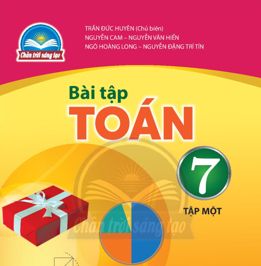 SÁCH BÀI TẬP TOÁN 7 TẬP 1 CHÂN TRỜI SÁNG TẠO Miễn phí